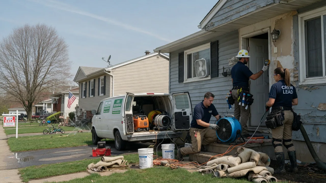 Flood Cleanup in East Meredith, NY near me